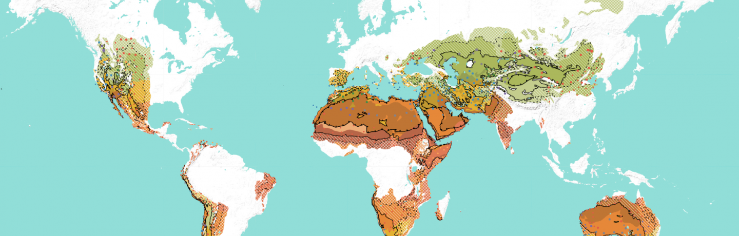 Carte mondiale des zones arides